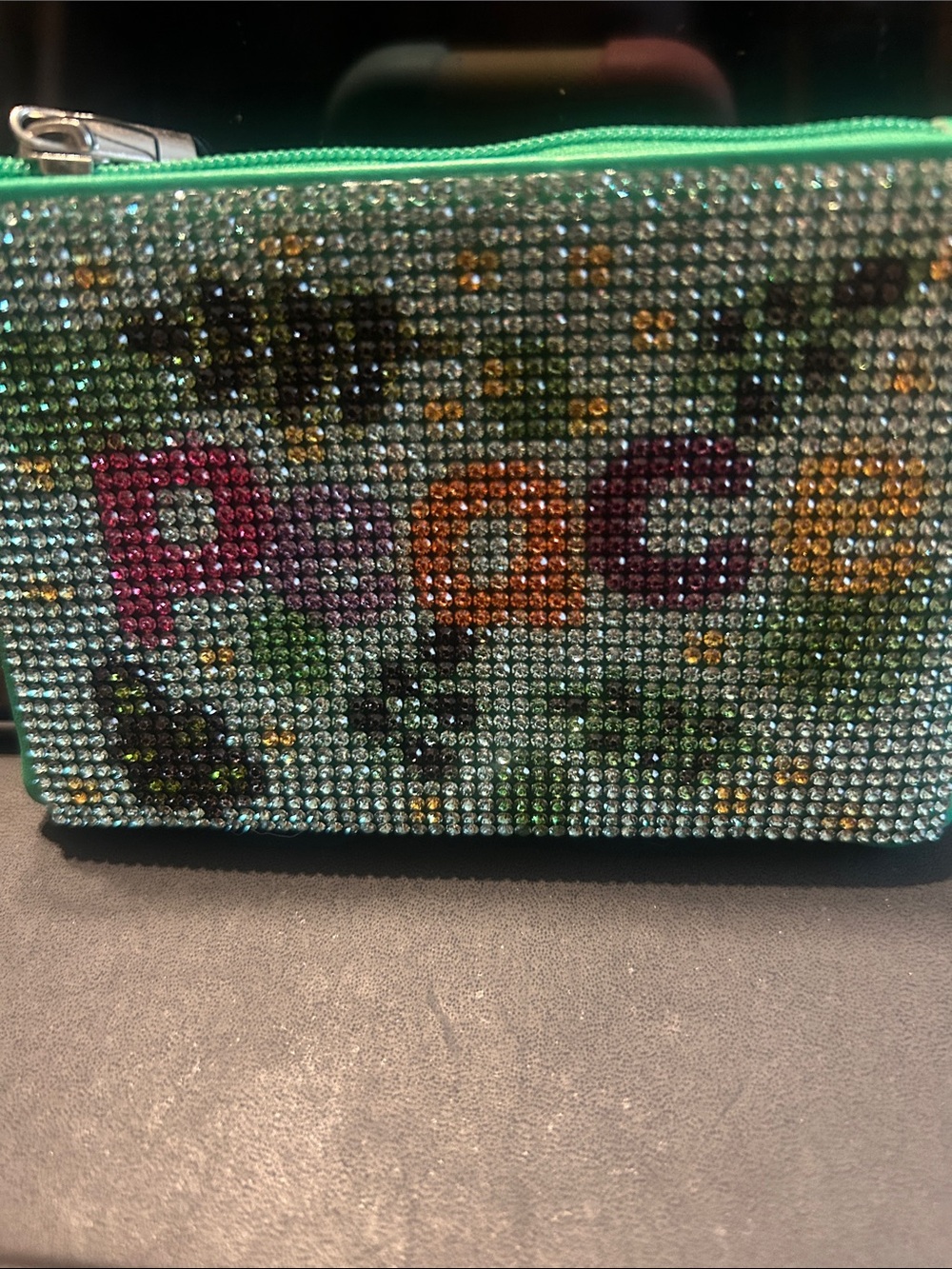 AMAZINGLY SPARKLY PRETTY Coin Purse PEACE New!